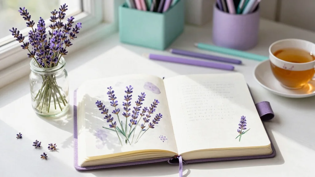 9 Lavender Journal Ideas: Calm and Relaxing Aesthetic