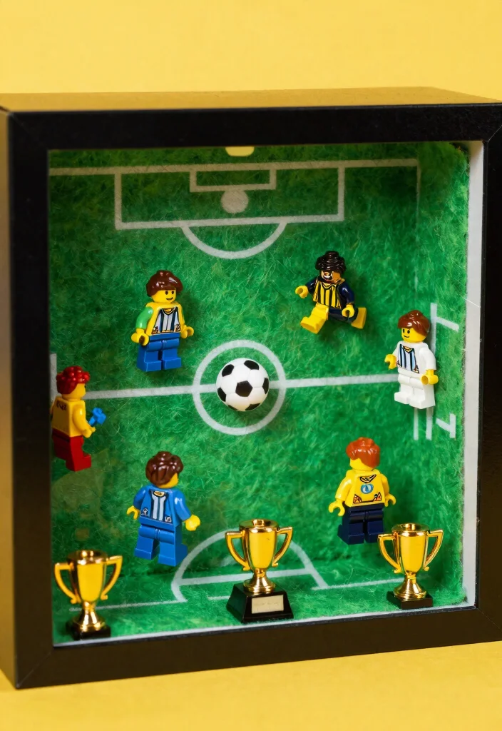 9 Lego Shadow Box Ideas Creative Display for Collectors 6 9 Lego Shadow Box Ideas Creative Display for Collectors - 6. Sports Extravaganza: Lego Athletic Showcase 1