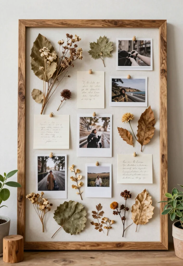 9 Pin Decoration Ideas: Cute and Creative Displays - 7. Nature’s Touch 1