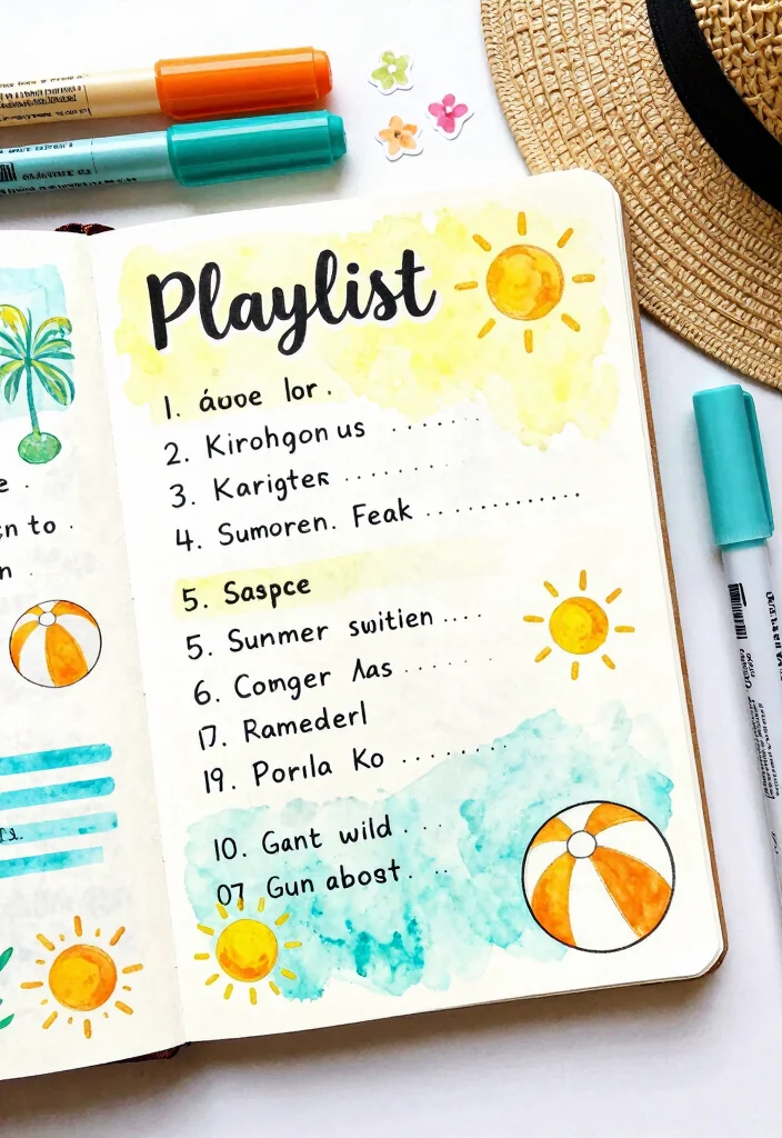 9 Playlist Journal Ideas: Creative Ways to Track Music 1 9 Playlist Journal Ideas: Creative Ways to Track Music - 1. Themed Playlists 1