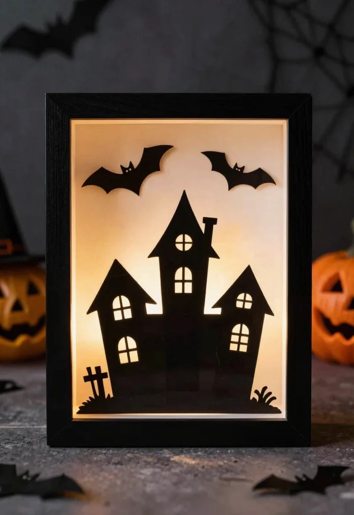 9 Spooky Box Ideas for Creative Halloween Decor - 8. Spooky Shadow Box 1