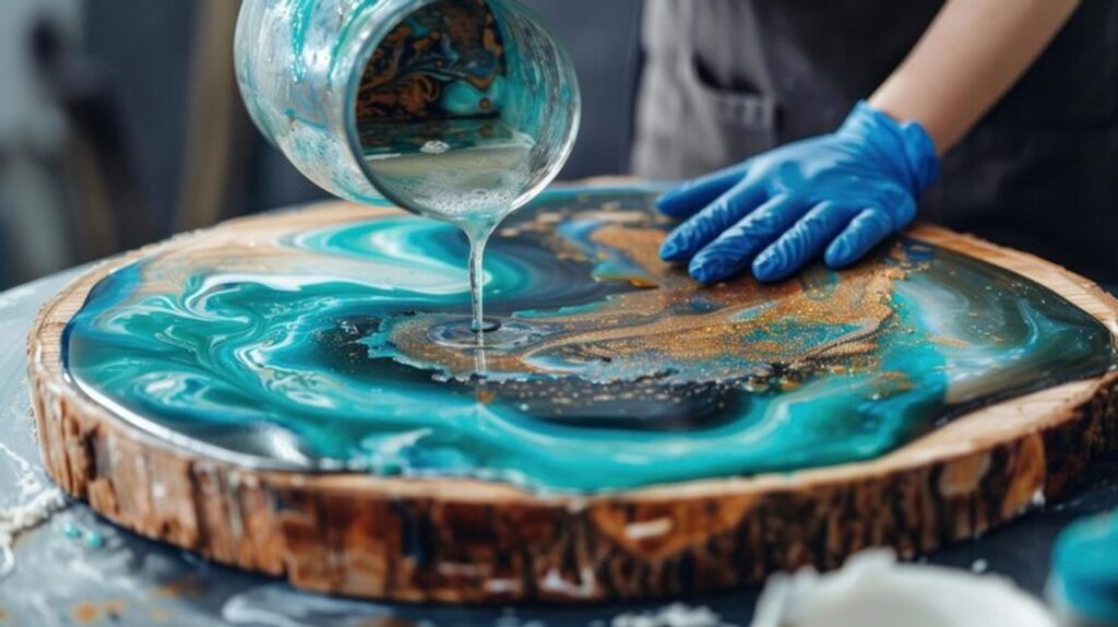 Image 1 The Complete Guide to Mastering Resin Pouring for Unique Home Accents