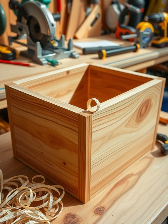 cedar tools and finishing plan