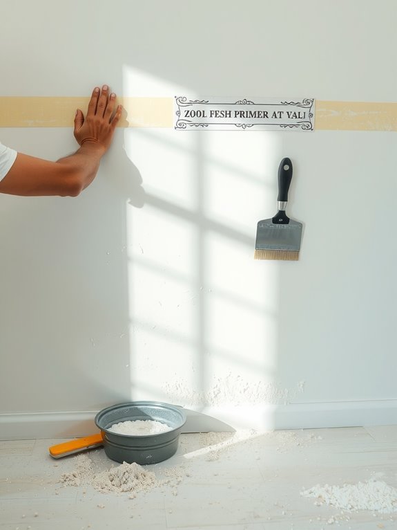 clean fill sand walls properly