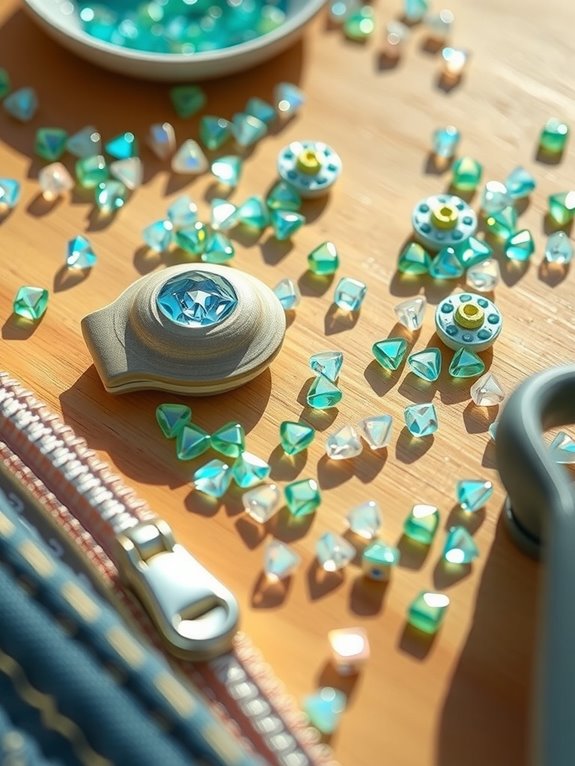 decorate everyday objects with beads