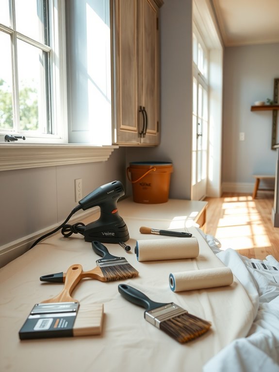 How Long Does It Take to Paint Kitchen Cabinets DIY 1 diy cabinet painting timeline 10 14 days