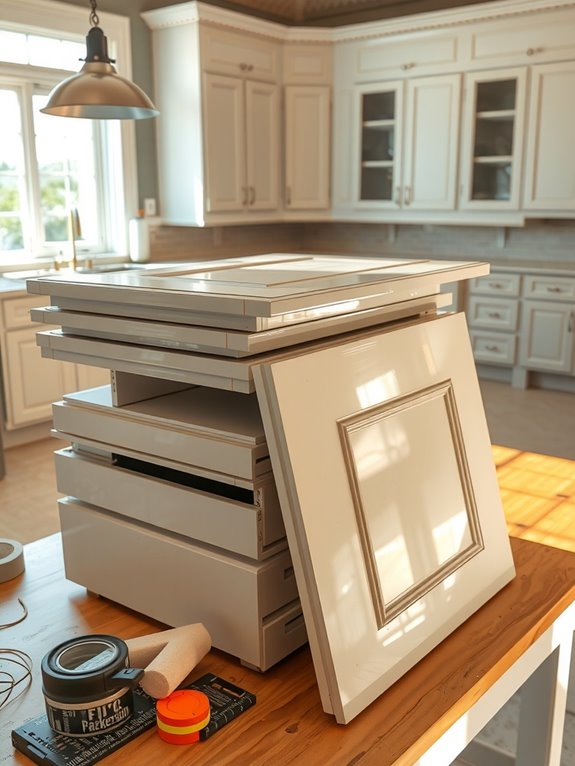 How Long Does It Take to Paint Kitchen Cabinets DIY 5 full 30 day cabinet curing period