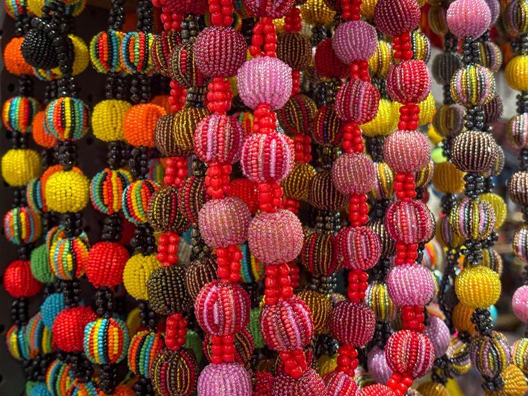 leftover diamond painting beads crafts