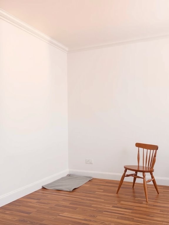 let paint cure before moving