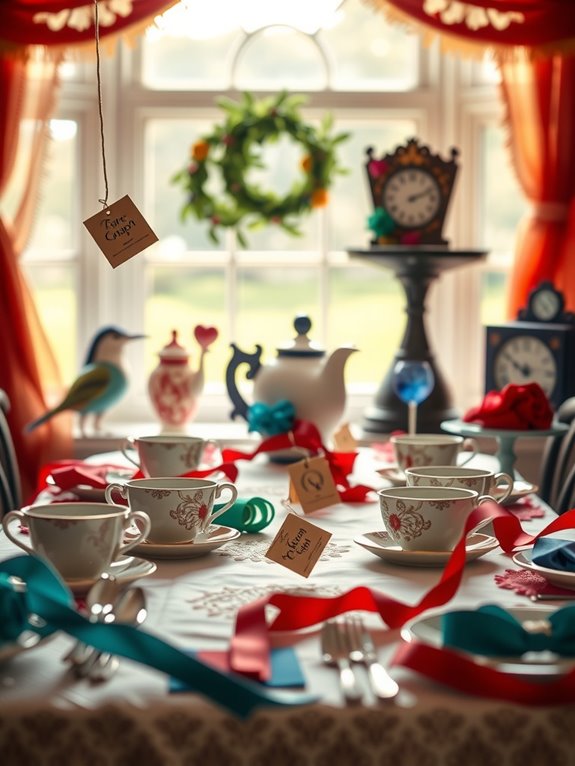 10 DIY Alice in Wonderland Decorations You Can Do Yourself at Home 6 mad hatter and teacup fascinators