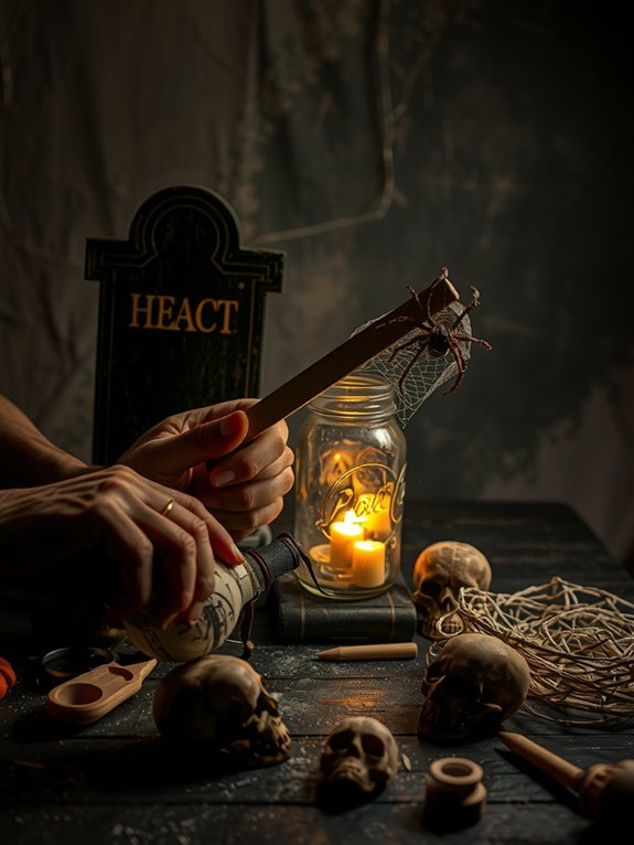 10 Steps to Make Spooky DIY Halloween Decorations at Home 4 master one centerpiece batch tasks