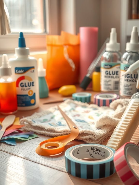3 DIY Crafts You Can Do When You're Bored 3 no sew crafting with adhesives