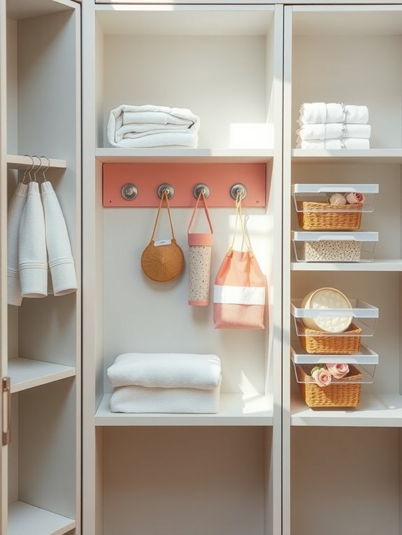 non adhesive color coordinated storage