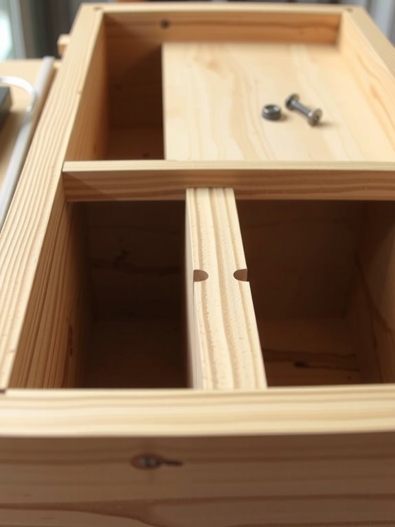 pocket holes for hidden joints