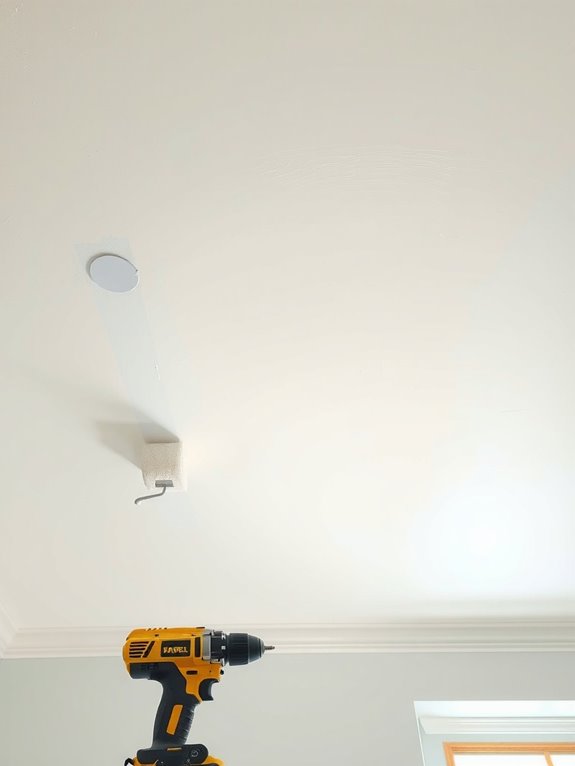 prime and paint ceiling steps accurately