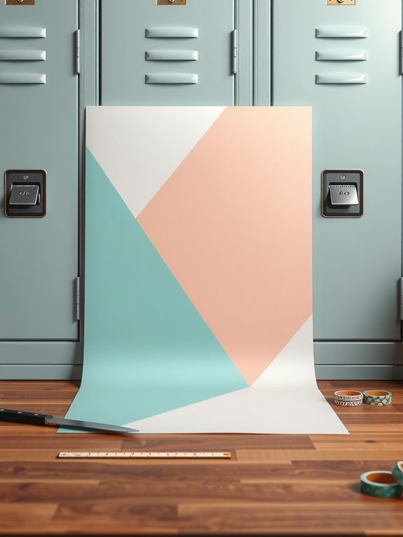 removable locker backdrop wallpaper
