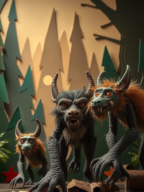 10 DIY Where the Wild Things Are Decorations You Can Make at Home 9 shaggy poster board forest backdrop