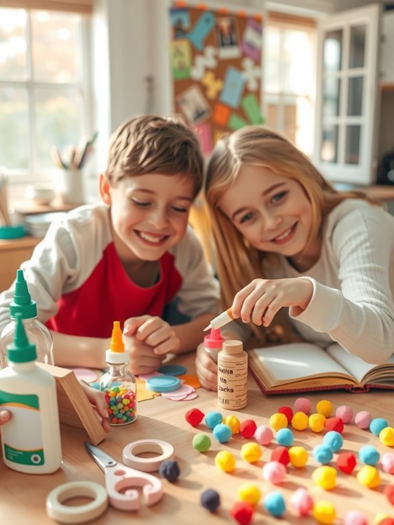 What Are DIY Crafts for Beginners? 8 simple fun messy crafts together